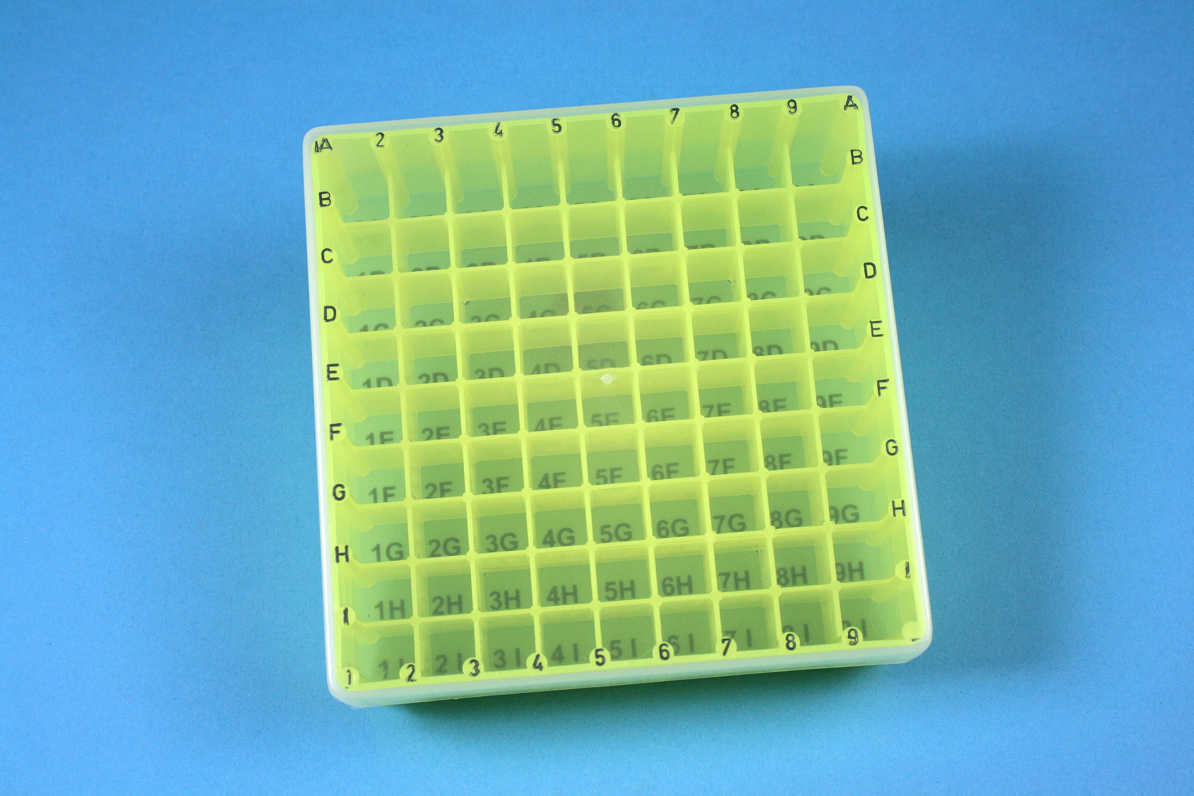 EPPi Box 45, 9x9, n-gul, 45-53mm, var., PP, 12,5mm