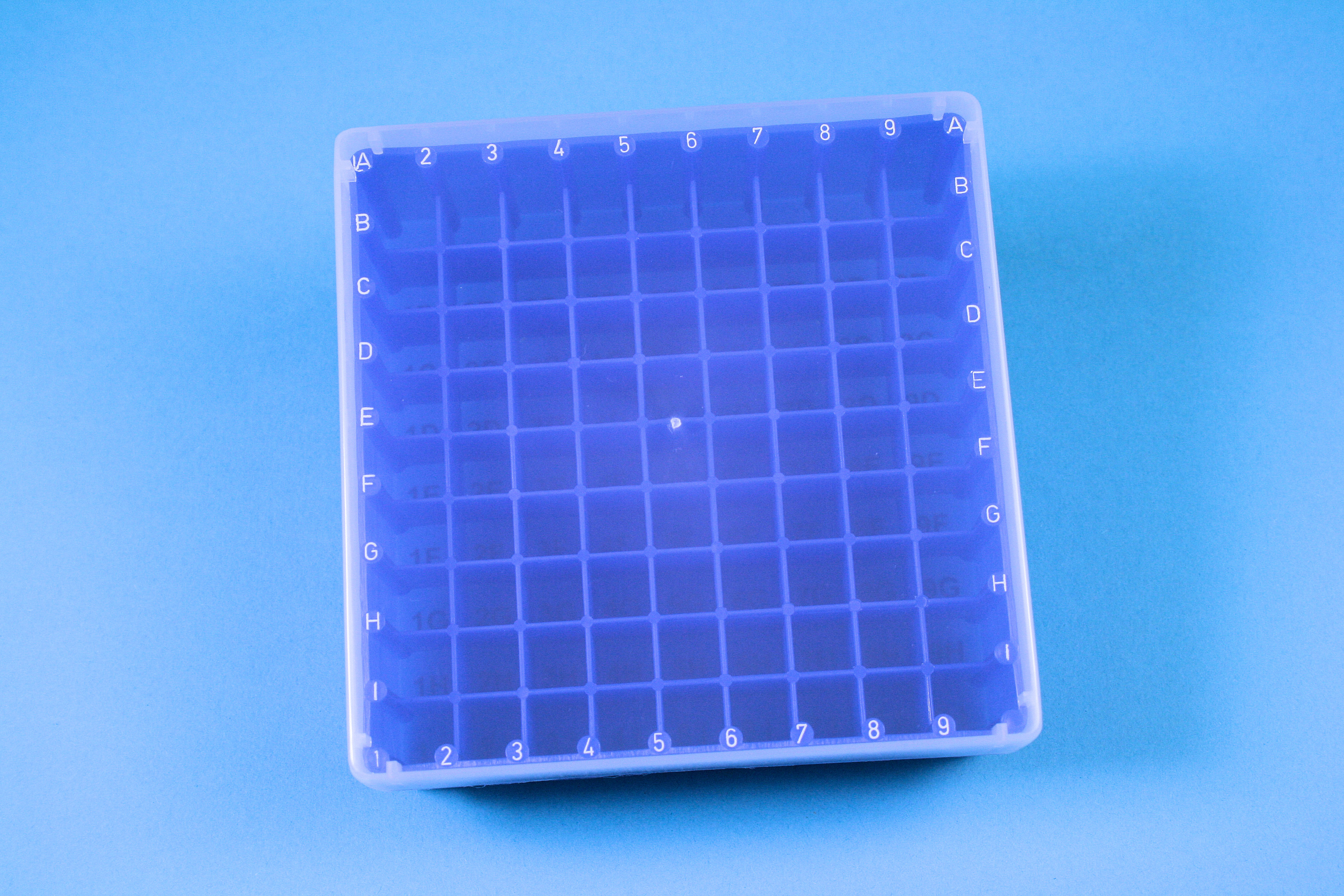 EPPi Box 50, 9x9, n-blå, 52mm, fast, PP, 12,5mm, I