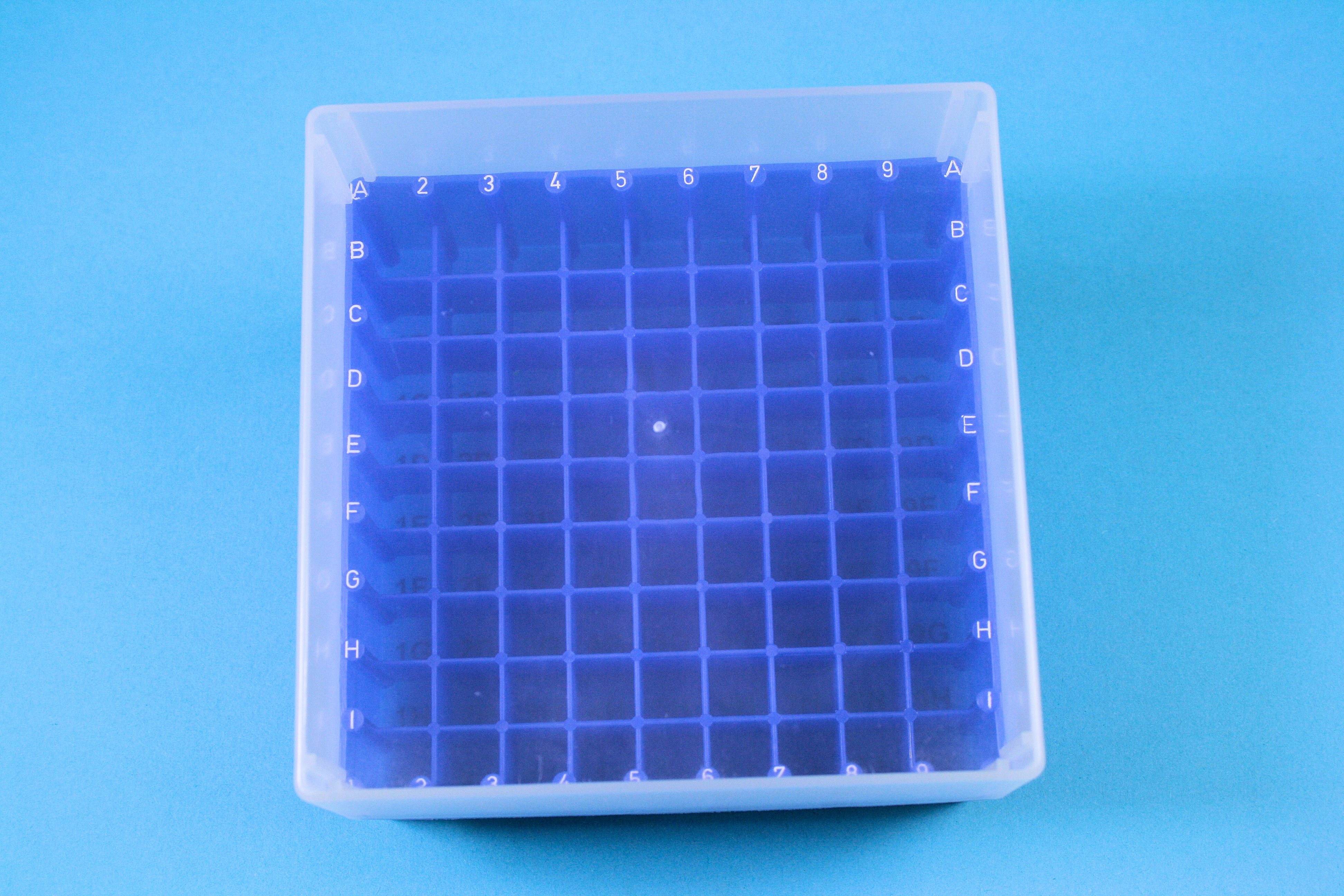 EPPi Box 75, 9x9, n-blå, 75mm, fast, PP, 12,5mm, I