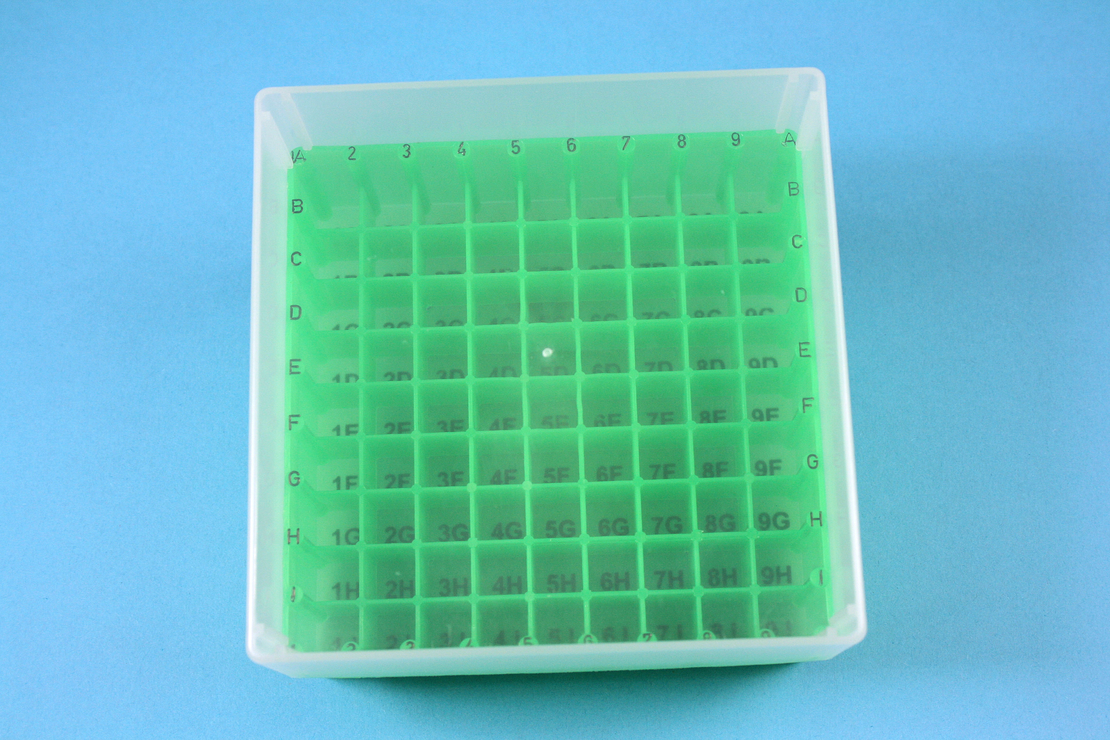 EPPi Box 75, 9x9, n-grøn, 75mm, fast, PP, 12,5mm,