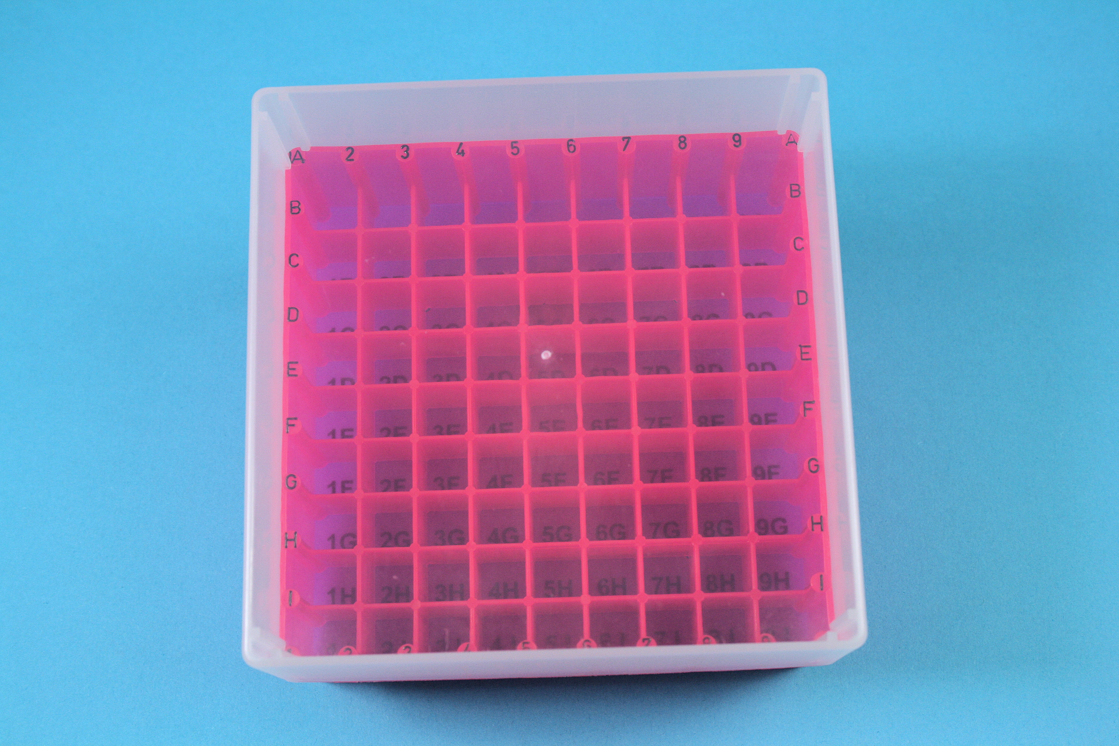 EPPi Box 75, 9x9, n-pink, 75mm, fast, PP, 12,5mm,