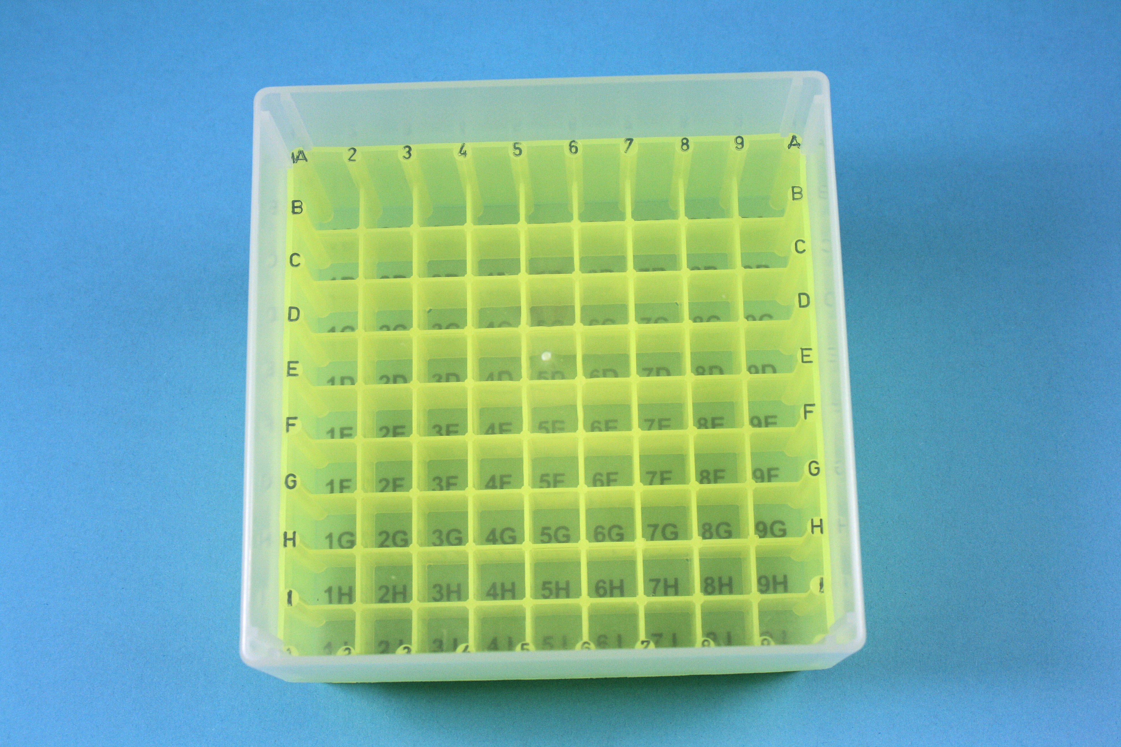 EPPi Box 75, 9x9, n-gul, 75mm, fast, PP, 12,5mm, I