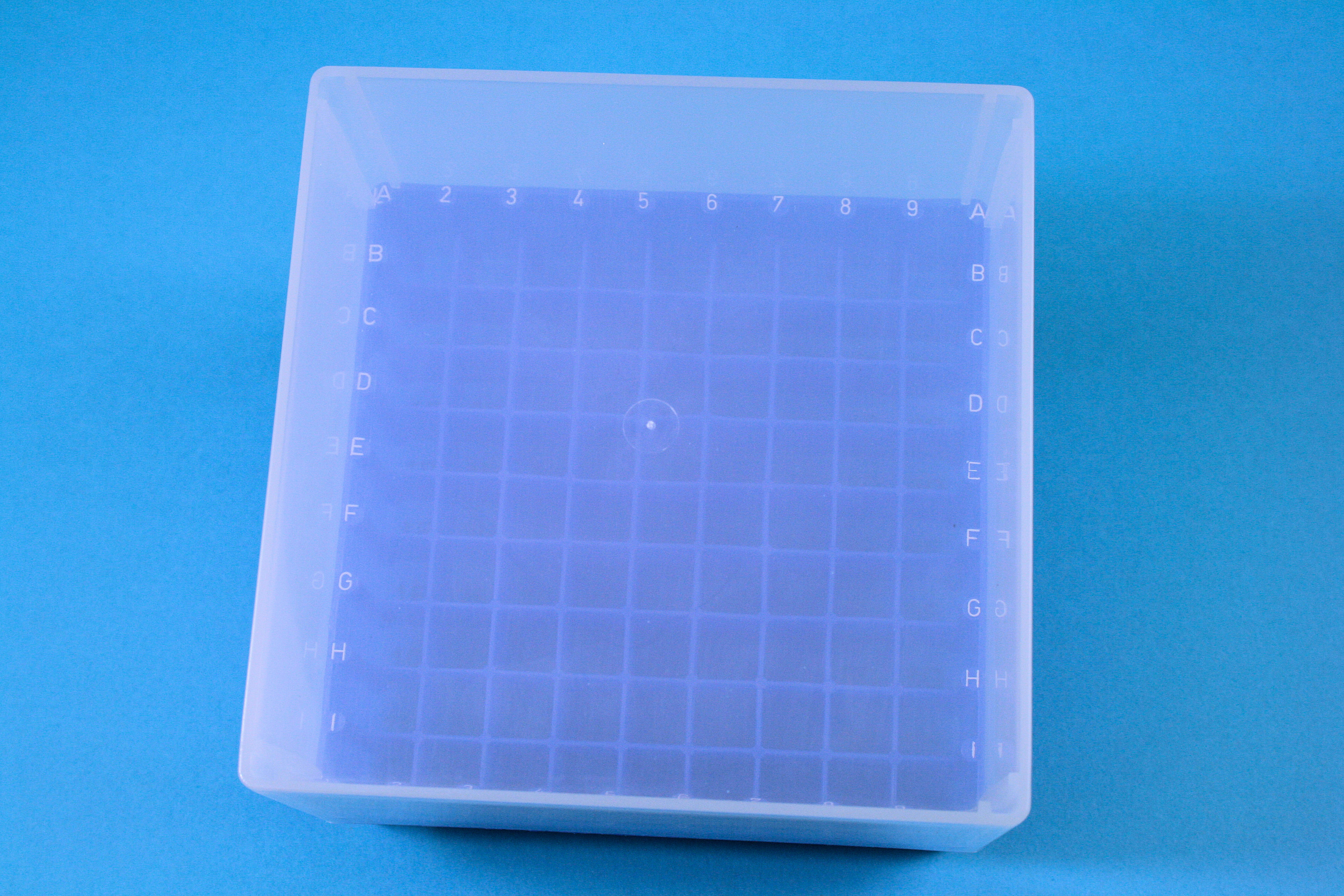 EPPi Box 95, 9x9, n-blå, 95mm, fast, PP, 12,5mm, I