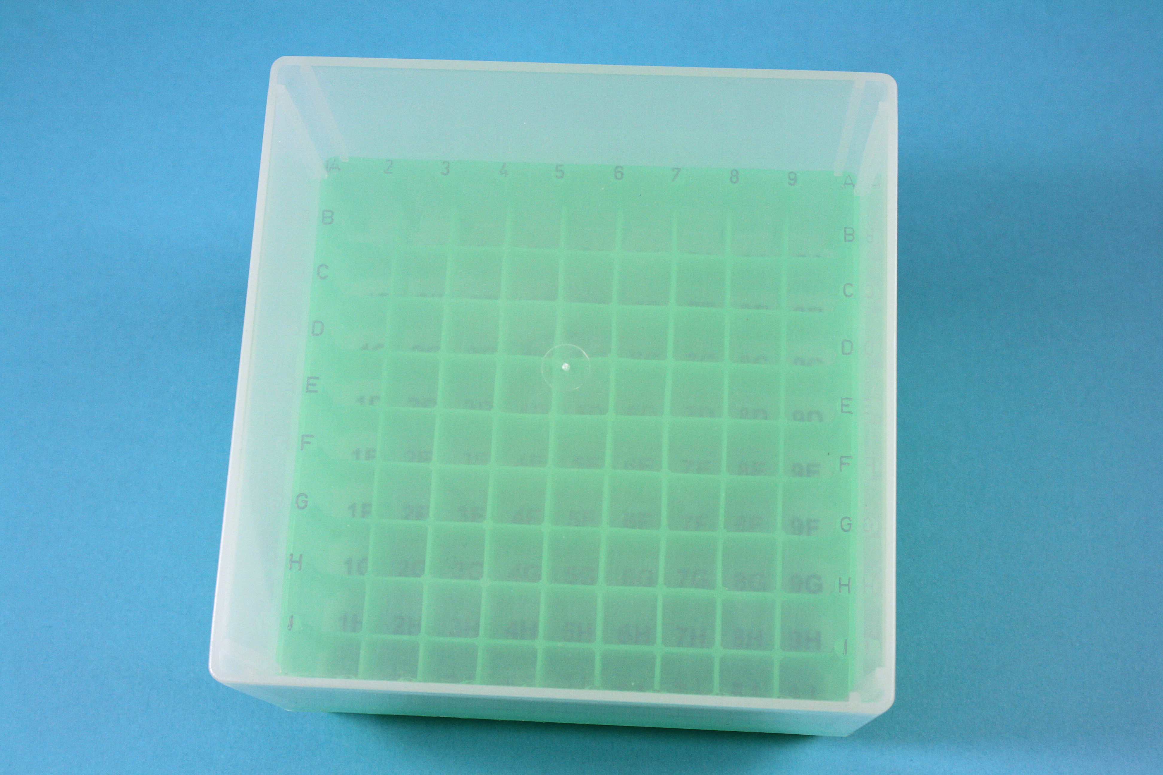 EPPi Box 95, 9x9, n-grøn, 95mm, fast, PP, 12,5mm,