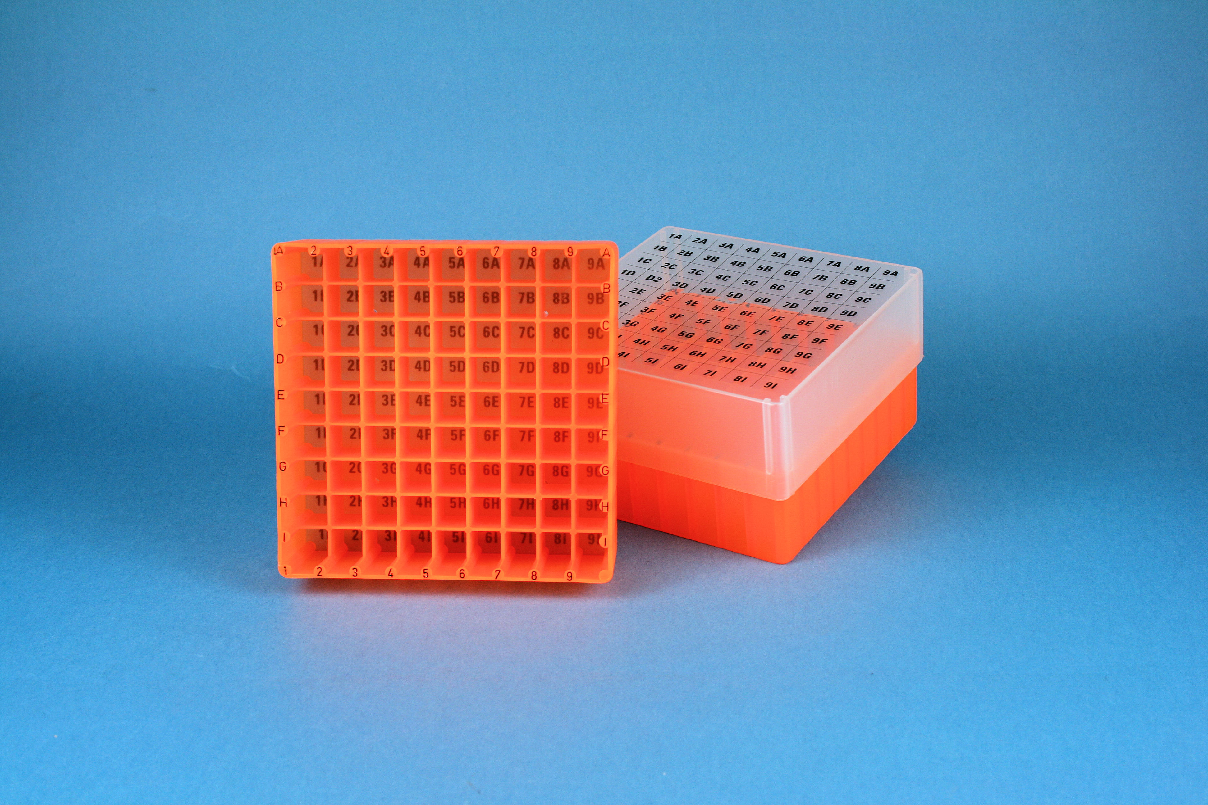 EPPi Box 75, 9x9, n-orange, 75mm, fast, PP, 12,5mm