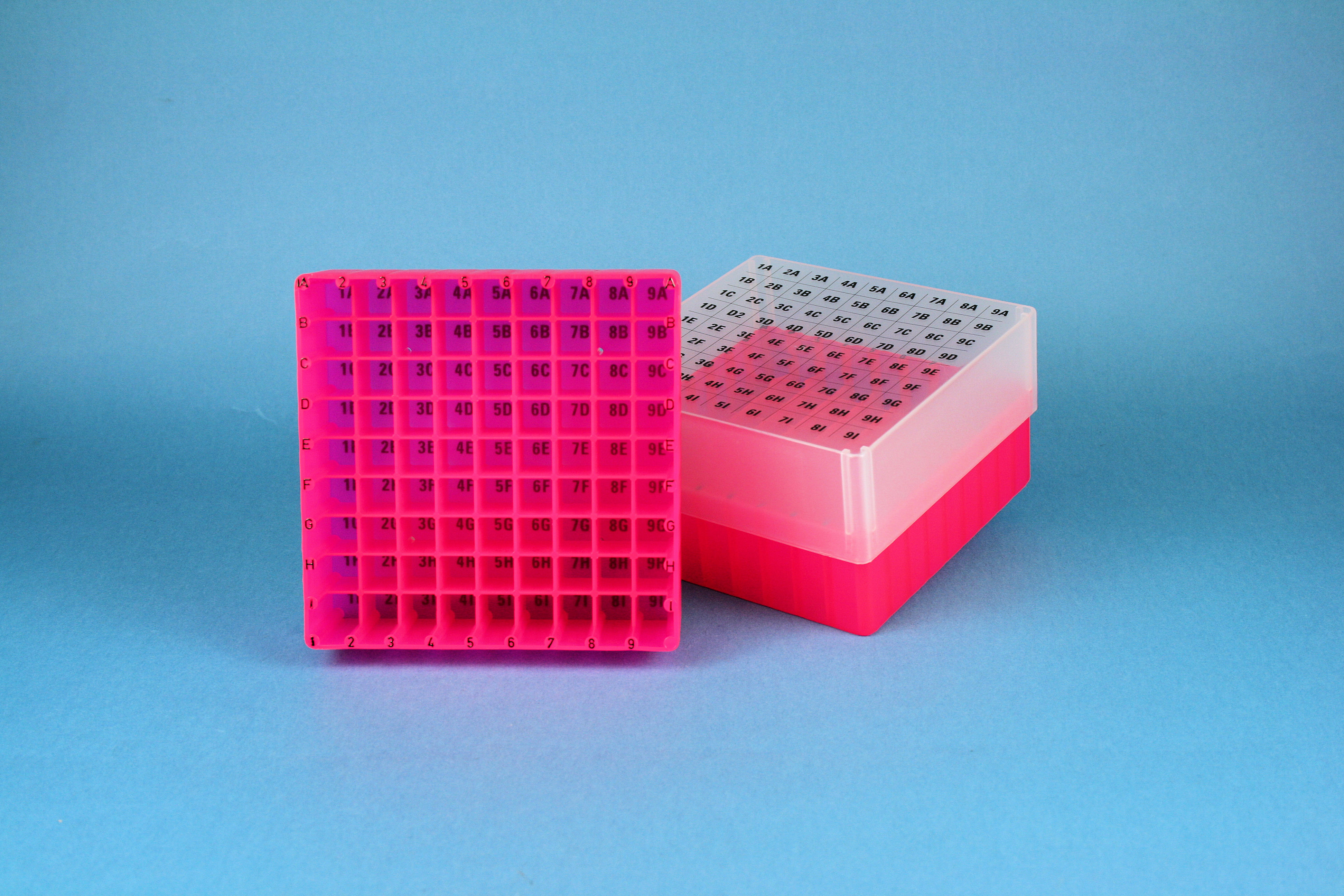 EPPi Box 75, 9x9, n-pink, 75mm, fast, PP, 12,5mm,