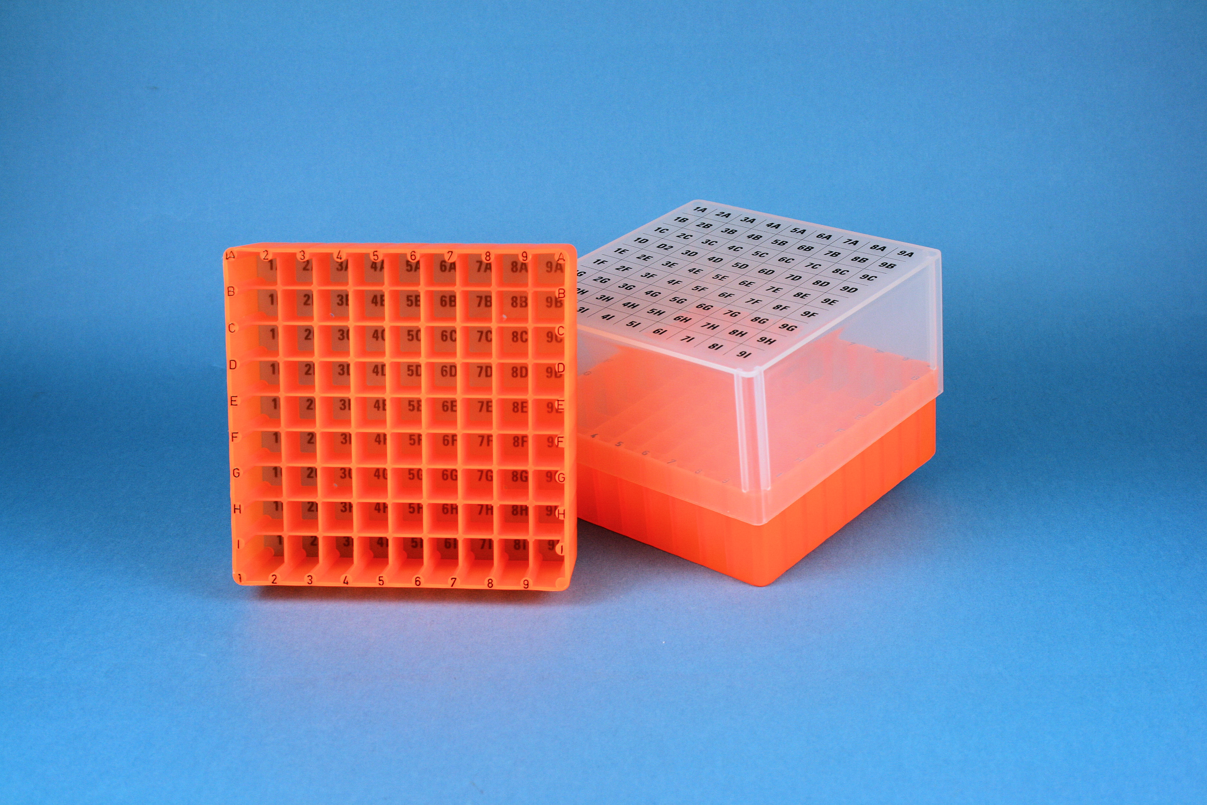 EPPi Box 95, 9x9, n-orange, 95mm, fast, PP, 12,5mm