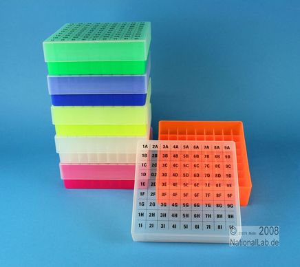 EPPi Box 45, 9x9, n-orange, 45-53mm, var., PP, 12,