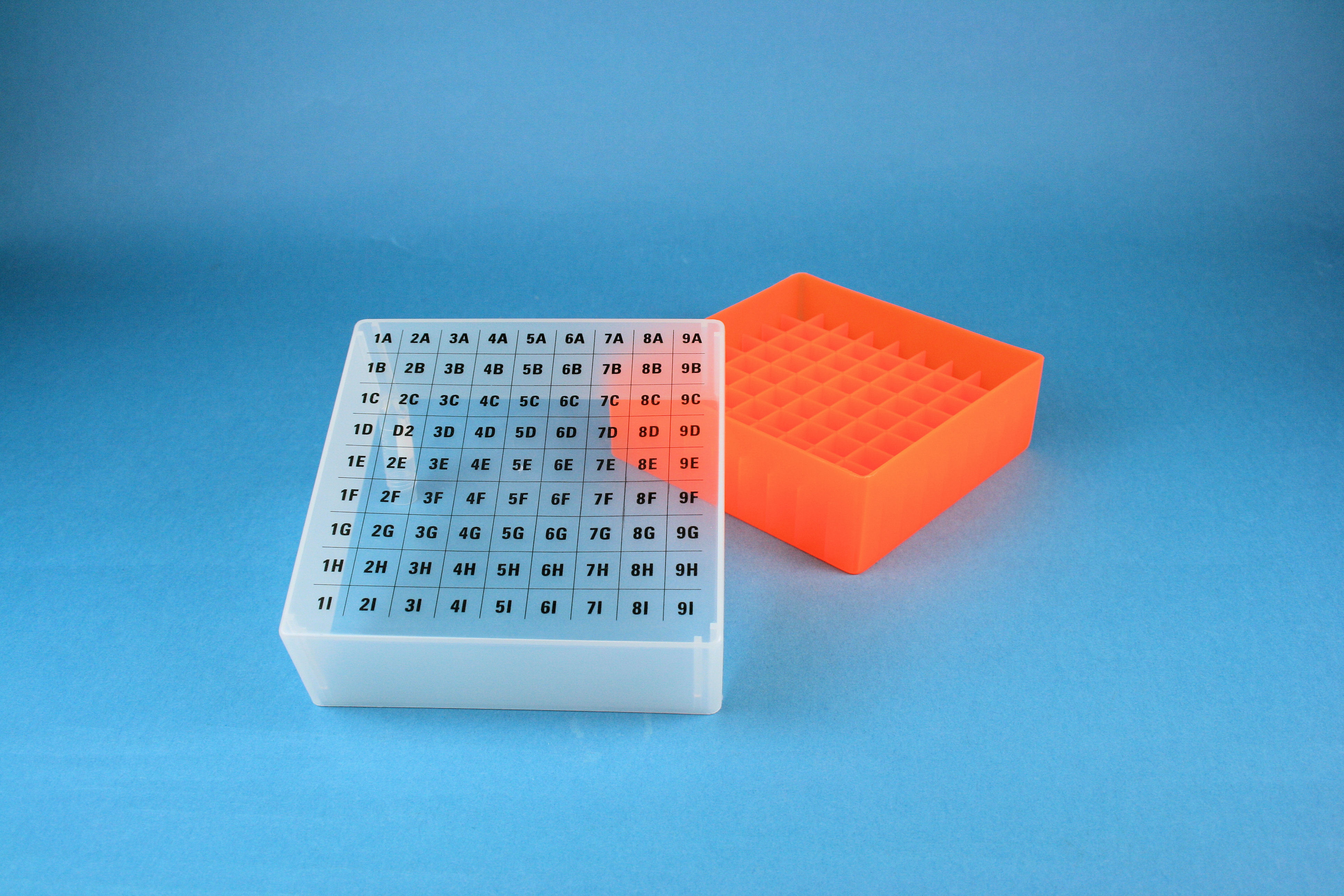 EPPi Box 75, 9x9, n-orange, 75mm, fast, PP, 12,5mm