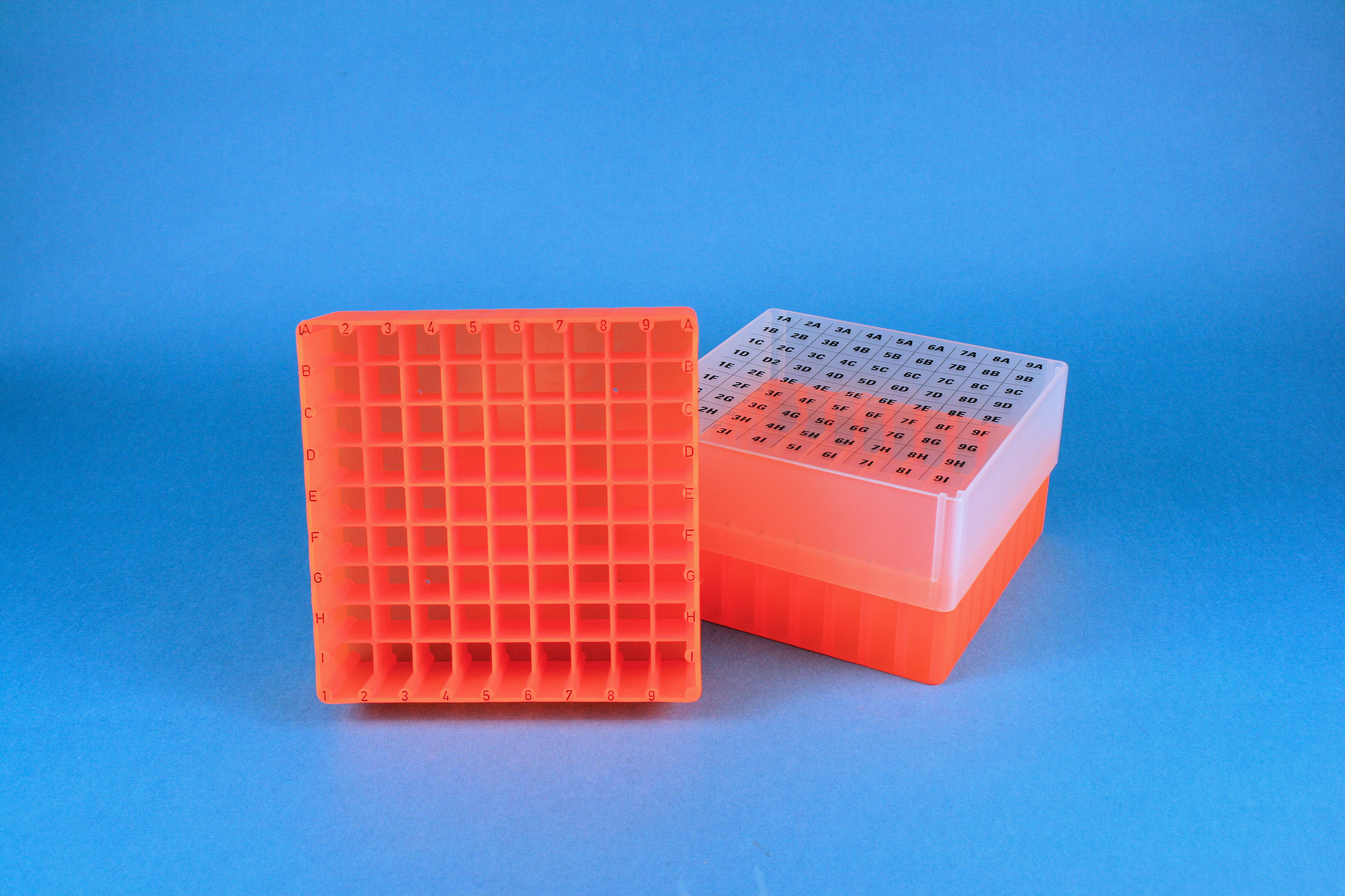 EPPi Box 75, 9x9, n-orange, 75mm, fast, PP, 12,5mm