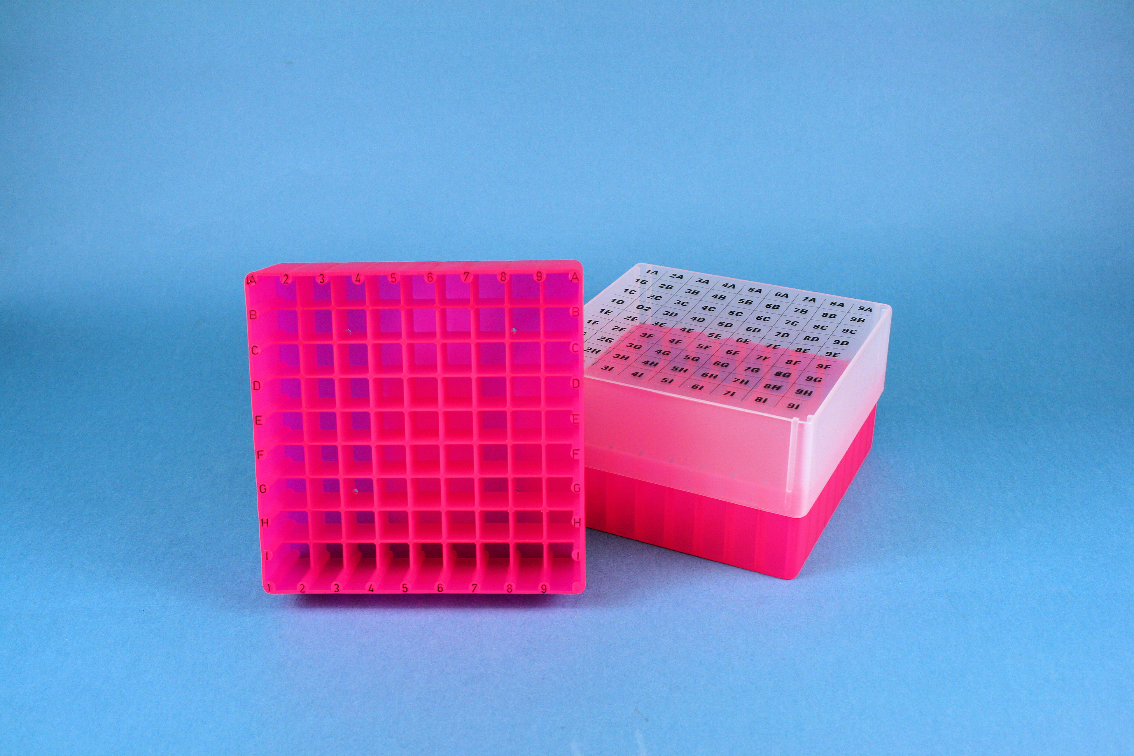 EPPi Box 75, 9x9, n-pink, 75mm, fast, PP, 12,5mm,