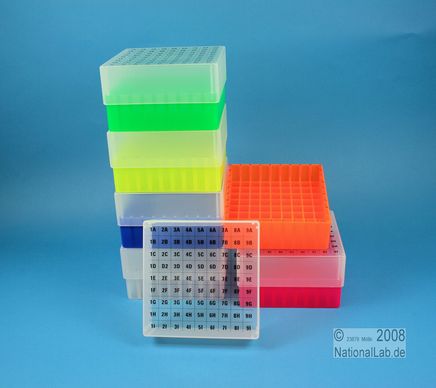 EPPi Box 75, 9x9, rød, 75mm, fast, PP, 12,5mm, ID