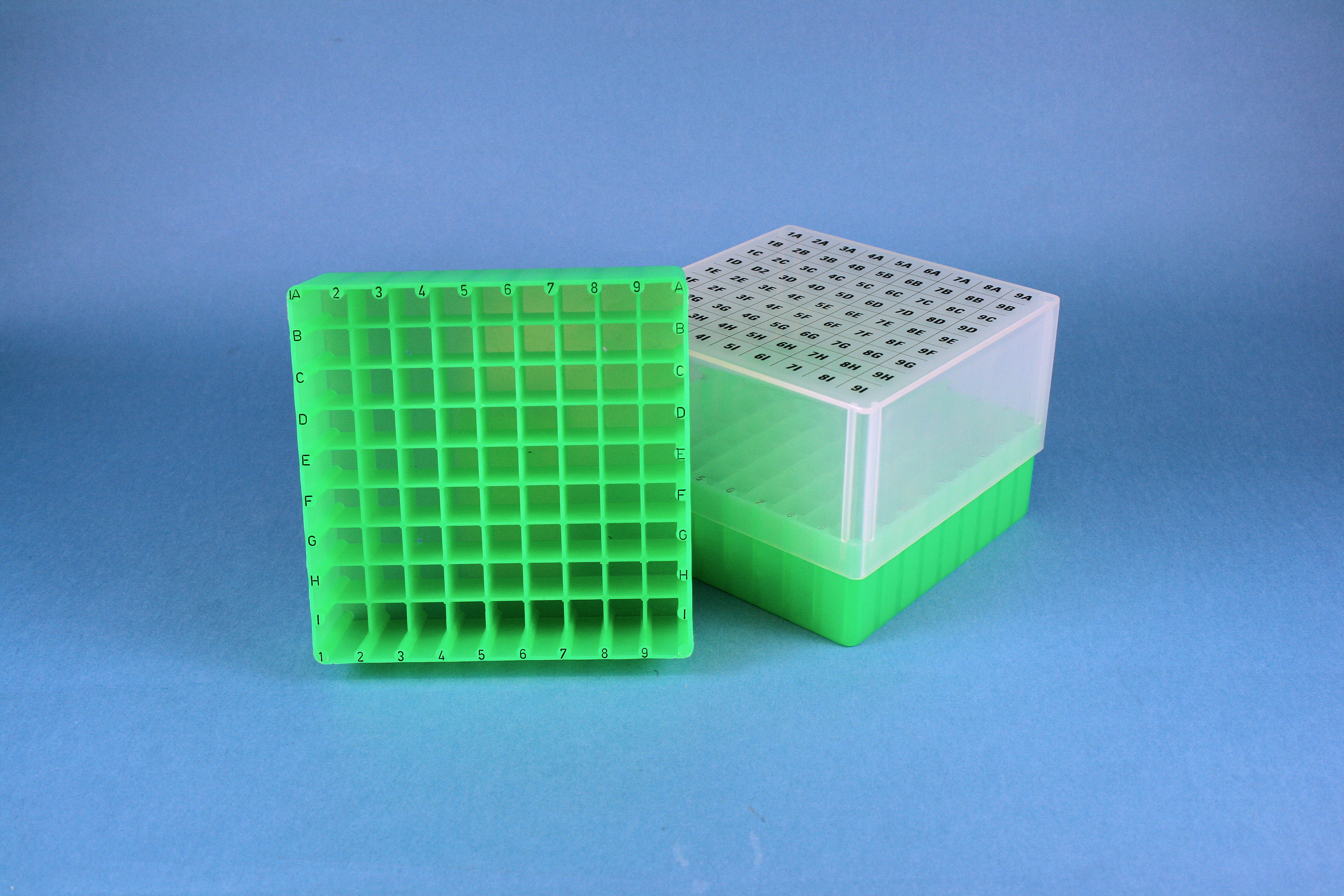 EPPi Box 95, 9x9, n-grøn, 95mm, fast, PP, 12,5mm,