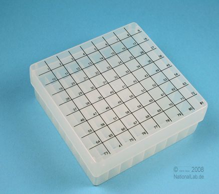 EPPi Box 50, 9x9, natural, 52mm, fast, PP, 12,5mm,