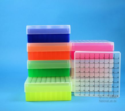 EPPi Box 50, 9x9, rød, 52mm, fast, PP, 12,5mm, ID