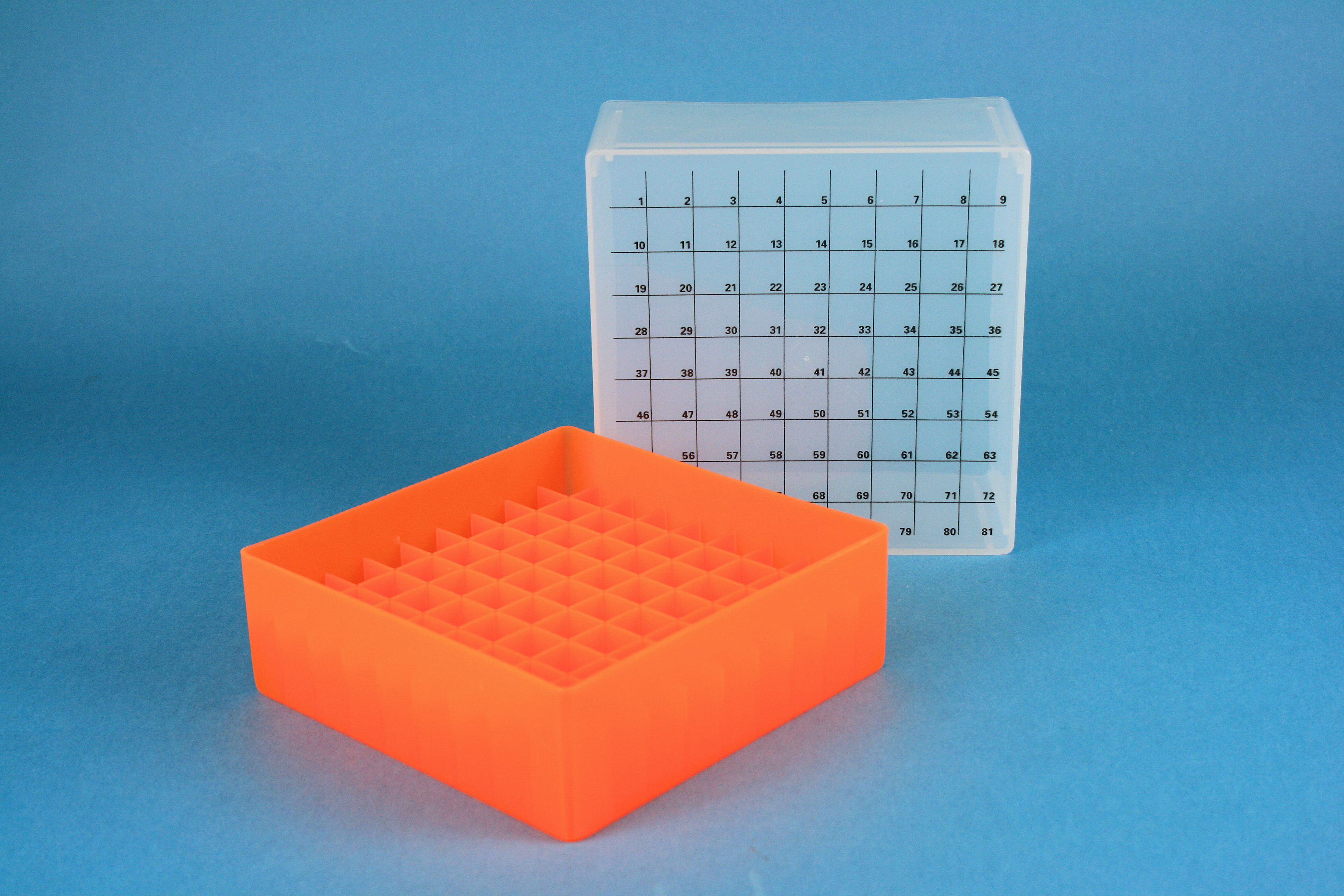 EPPi Box 95, 9x9, n-orange, 95mm, fast, PP, 12,5mm