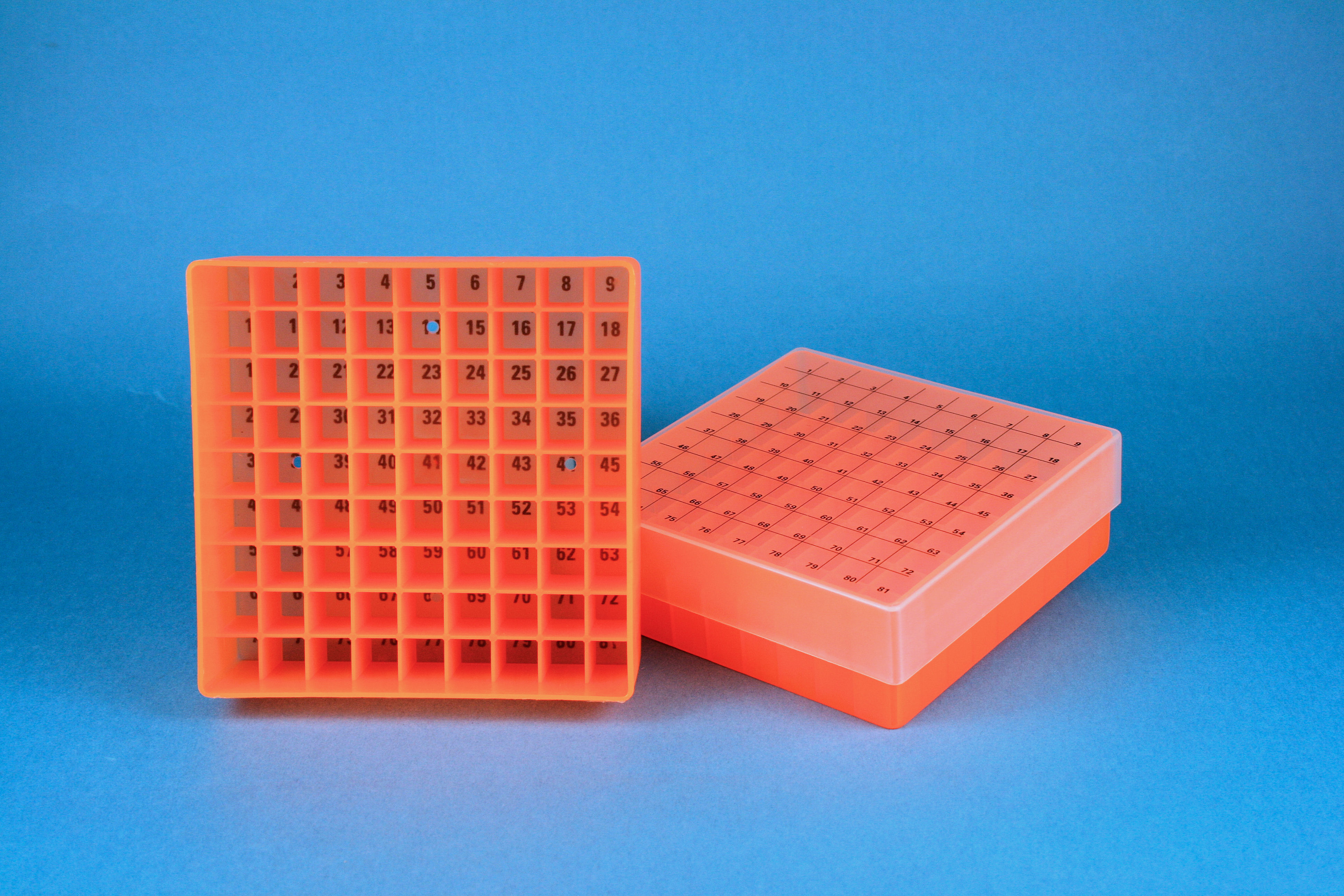 EPPi Box 45, 9x9, n-orange, 45-53mm, var., PP, 12,