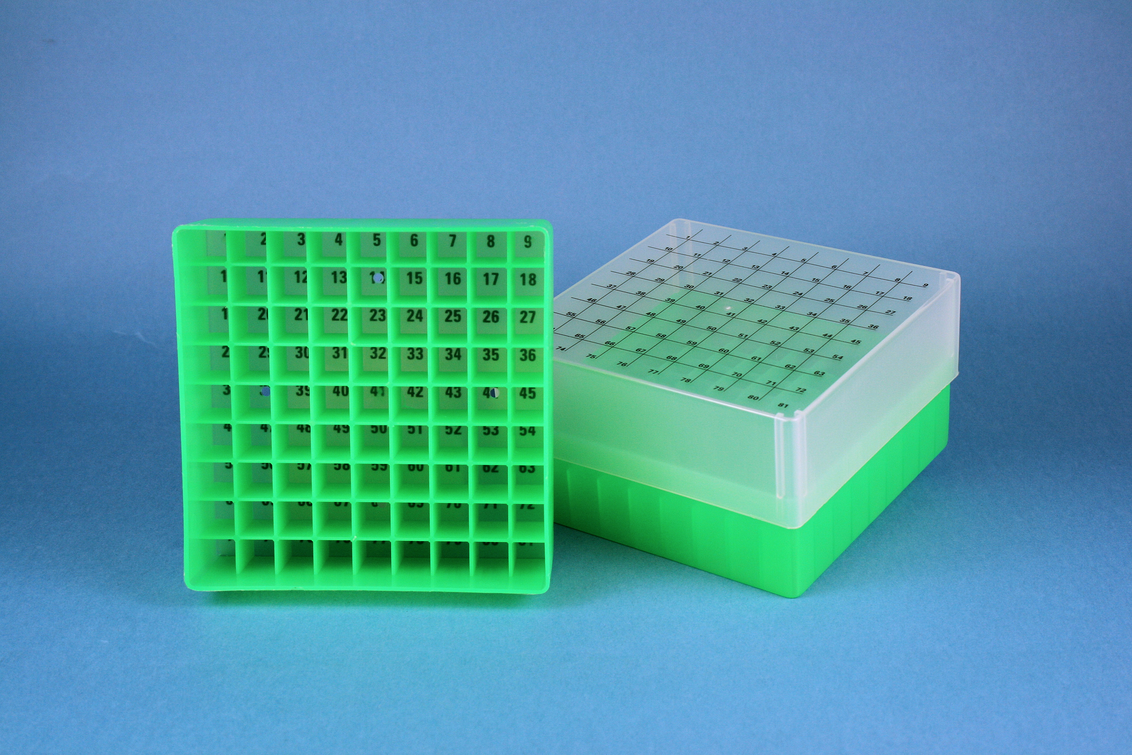 EPPi Box 75, 9x9, n-grøn, 75mm, fast, PP, 12,5mm,