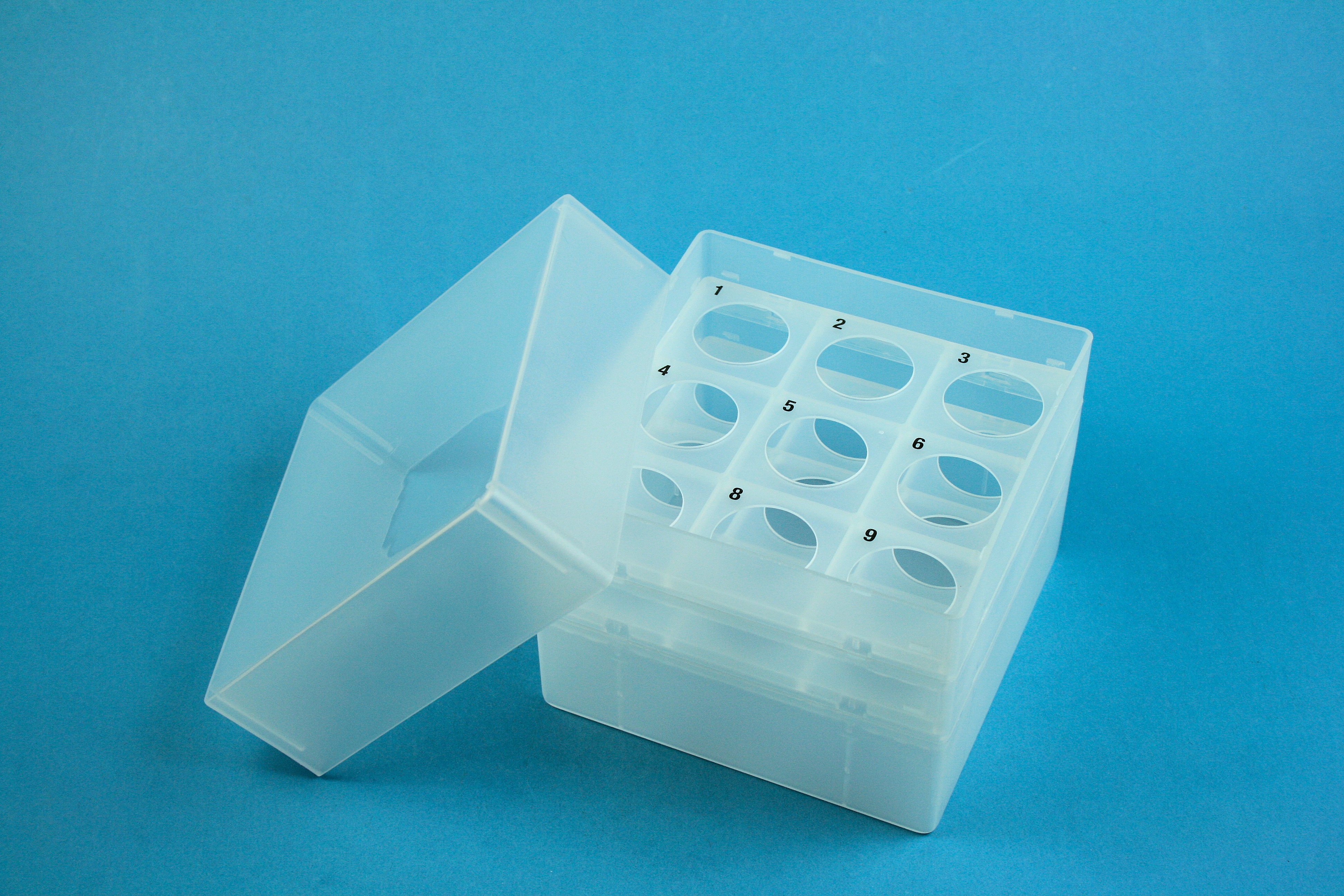 EPPi Box 128, 3x3, natural, 128mm, fast, PC, 30mm