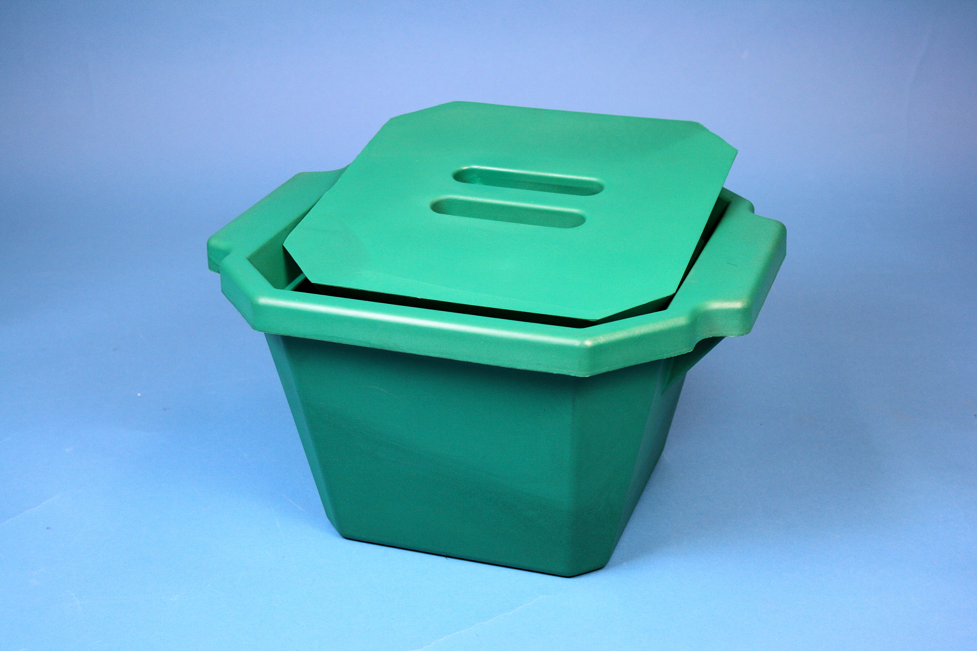 Thorbi isspand, 4,5 liter, grøn, PVC, med låg