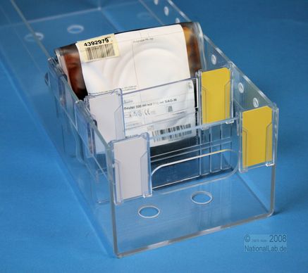 Partition 100x130 mm, acrylic glass, natural