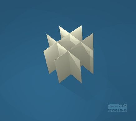 CellBox, 3x3 pos. indd., 90mm, fiber, 34mm, 20stk