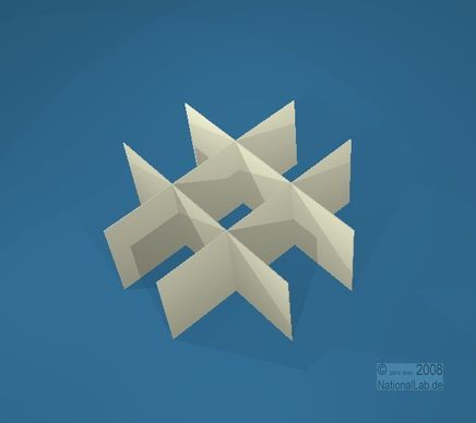 NANU, 3x3 pos. indd., 30mm, fiber, 44,2mm, 20stk