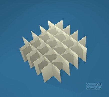 NANU, 5x5 pos. indd., 30mm, fiber, 26,3mm, 20stk