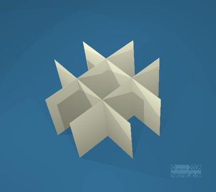 NANU, 3x3 pos. indd., 40mm, fiber, 44,2mm, 20stk