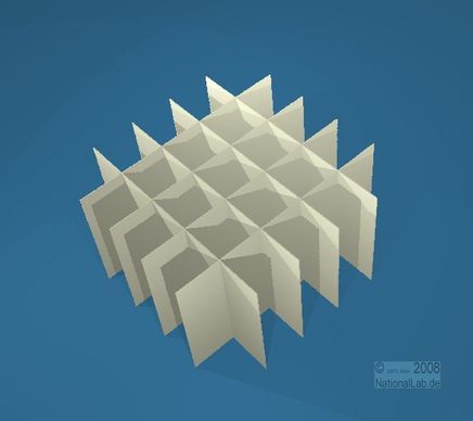 NANU, 5x5 pos. indd., 40mm, fiber, 26,3mm, 20stk