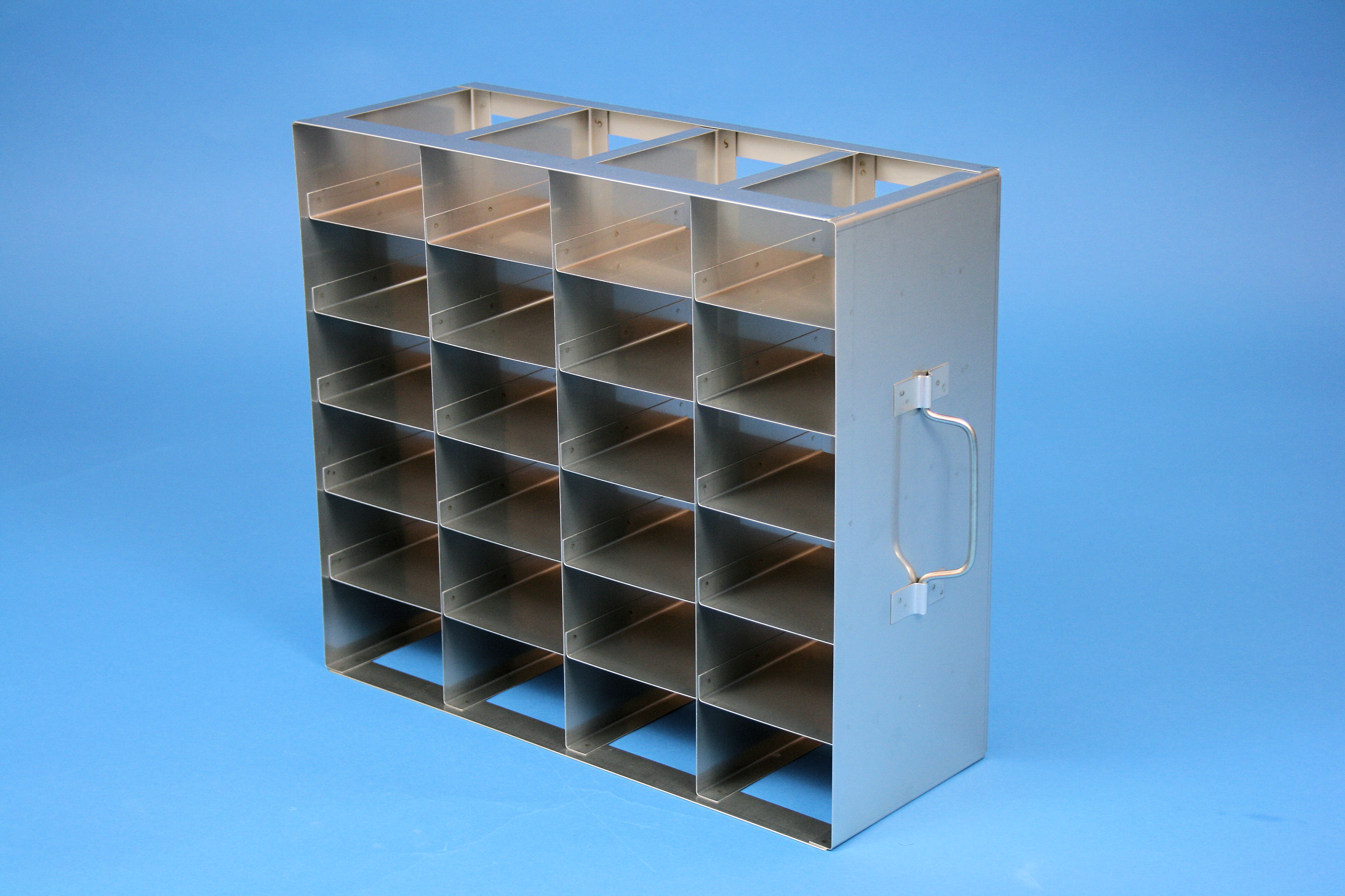 MT vandret reol 53, for 24 plader, 53mm