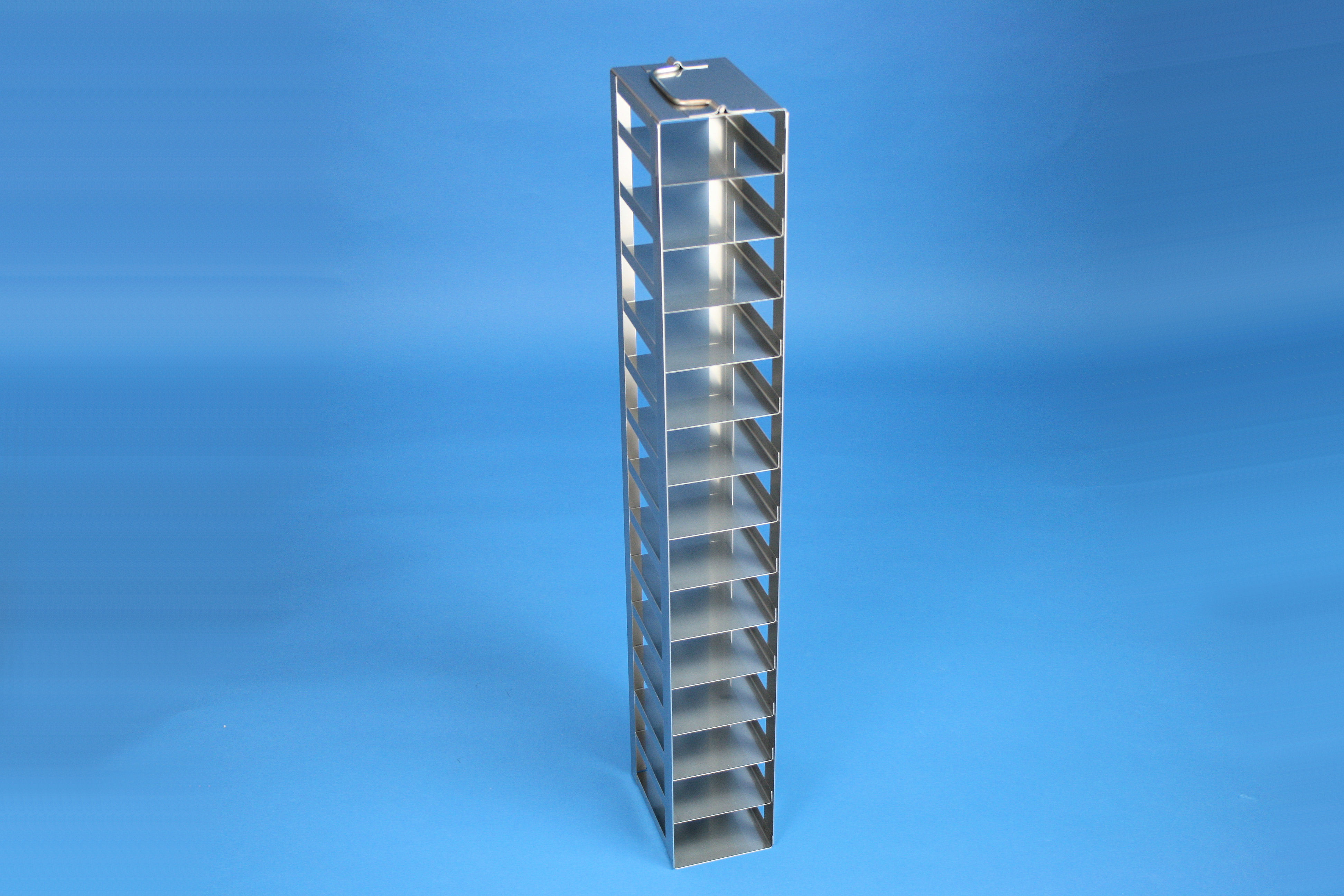 Mikrotiter lodret reol, for 14 plader, 45mm