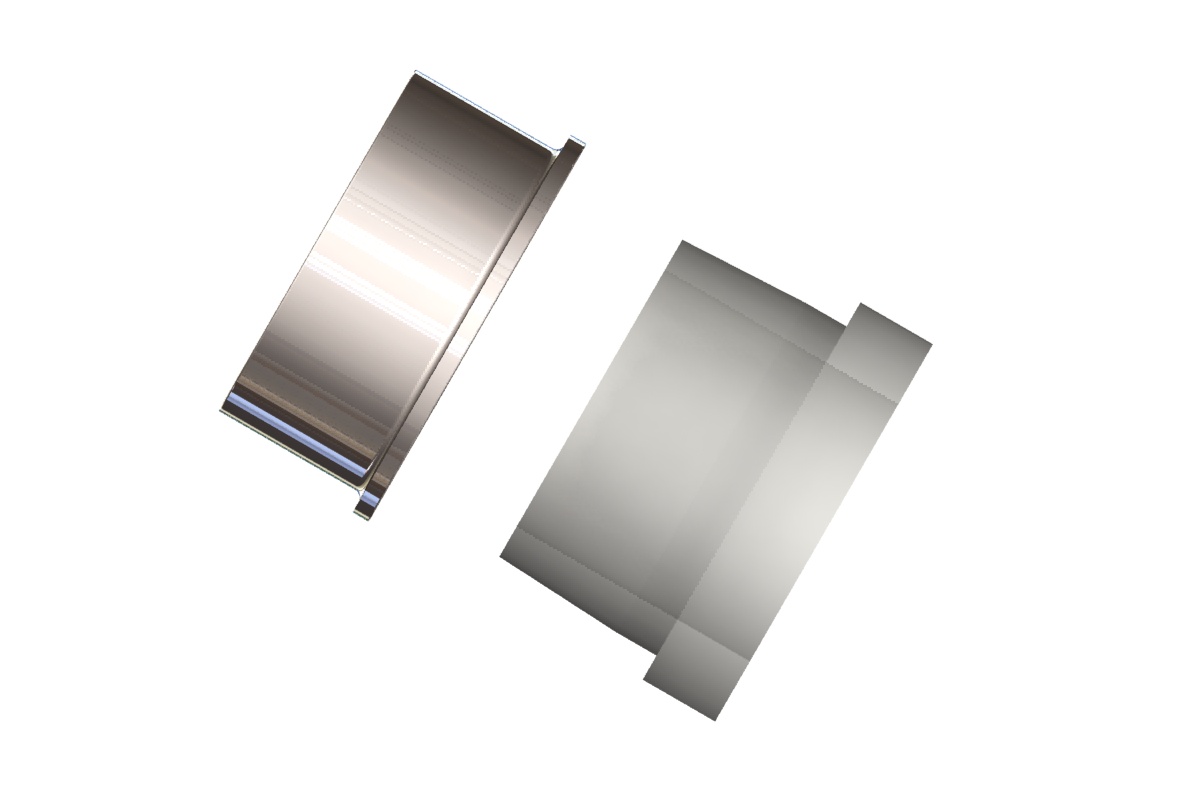 OMNI-LOK FERRULE, TYPE S, ETFE, 1/8"