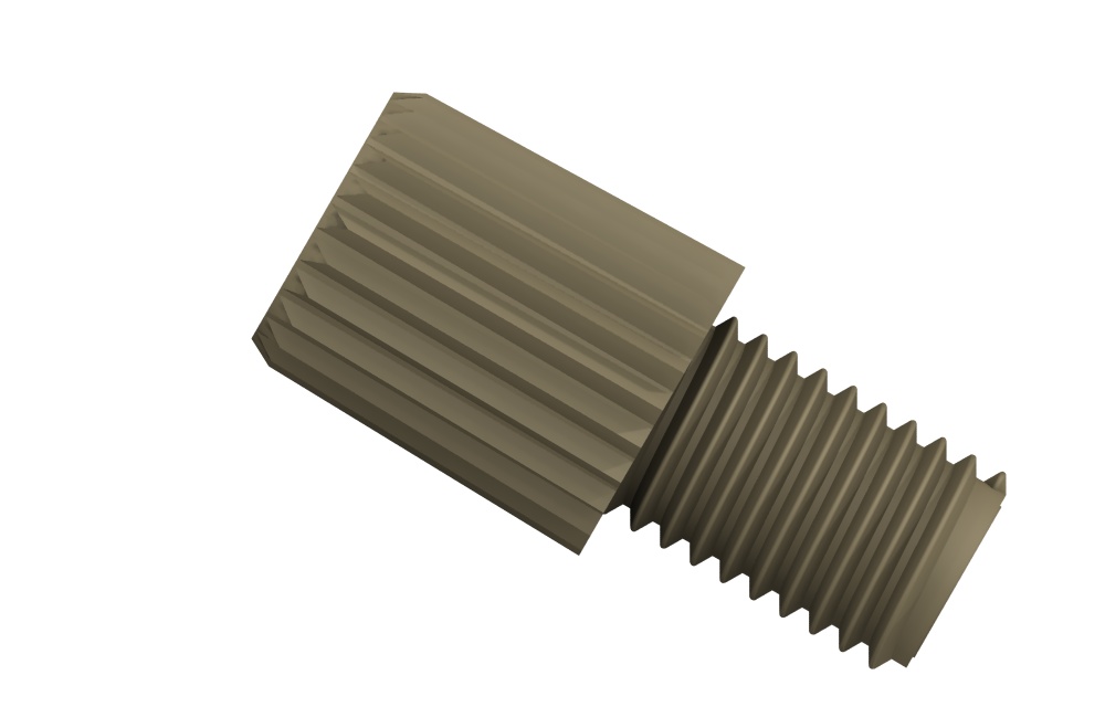 CLICK-N-SEAL ULTRA FTG, PEEK, 1/4-28, 1/16" (USE W