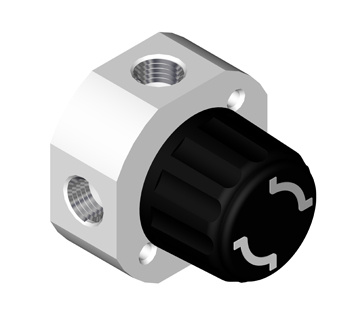 Ventil 4-port diagonalt