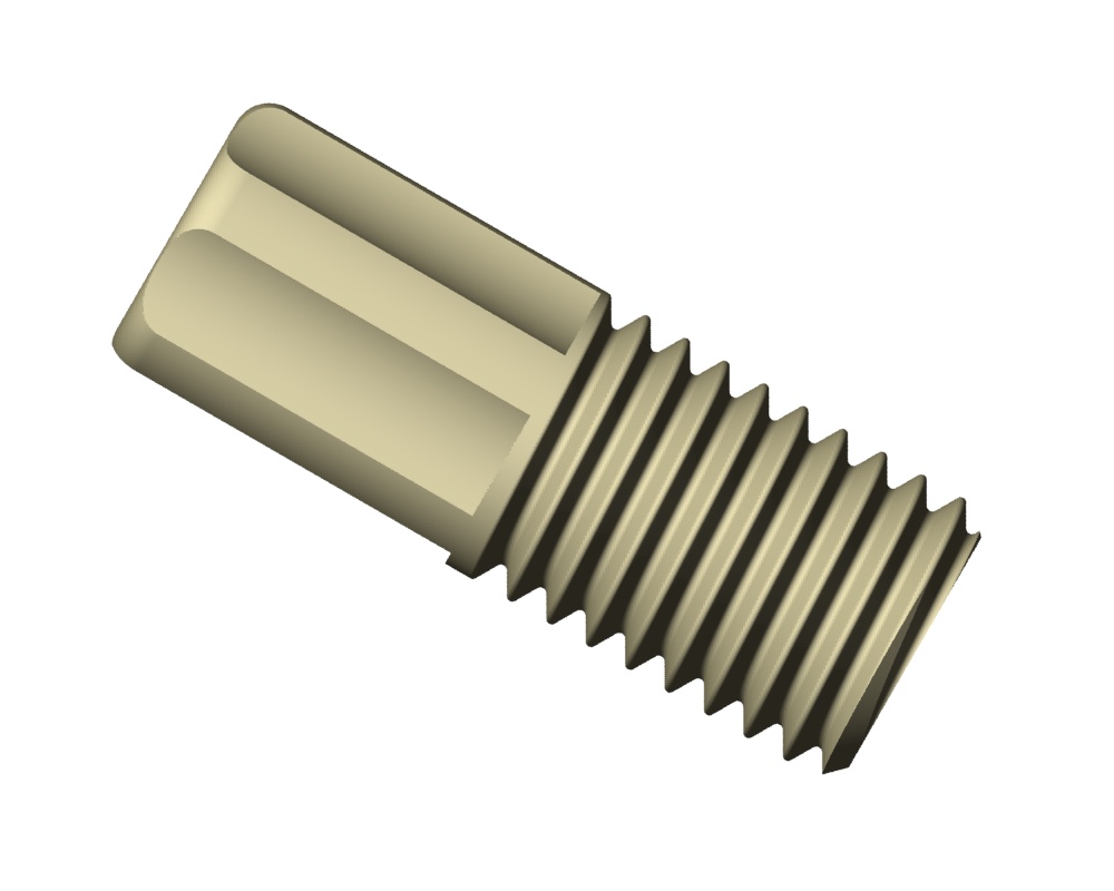 Screw 1/16 PEEK, for 1544 ferrule, 10 pcs