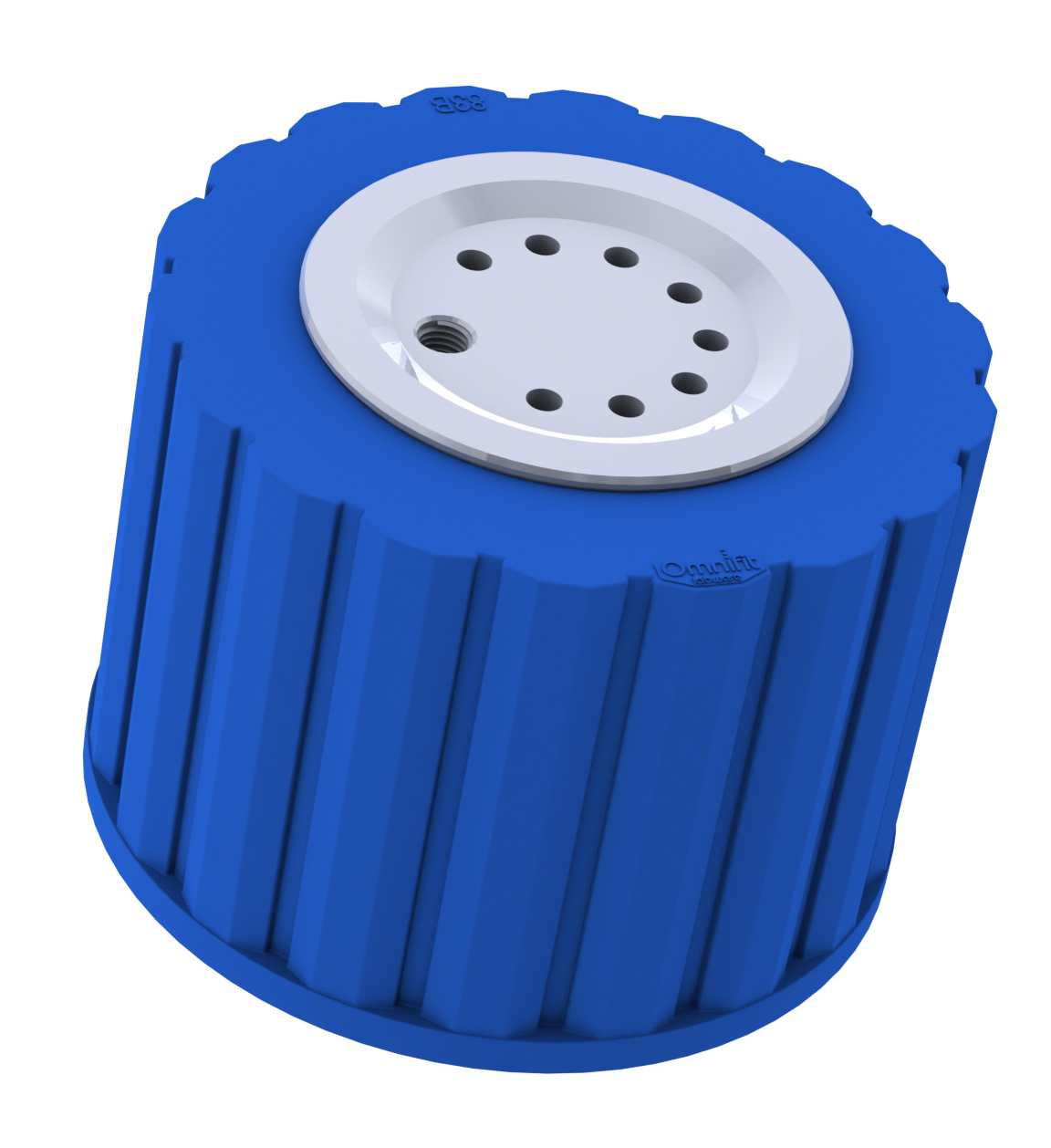 T-SERIES WASTE CAP, 83B, 8 INLETS, 1 VENT