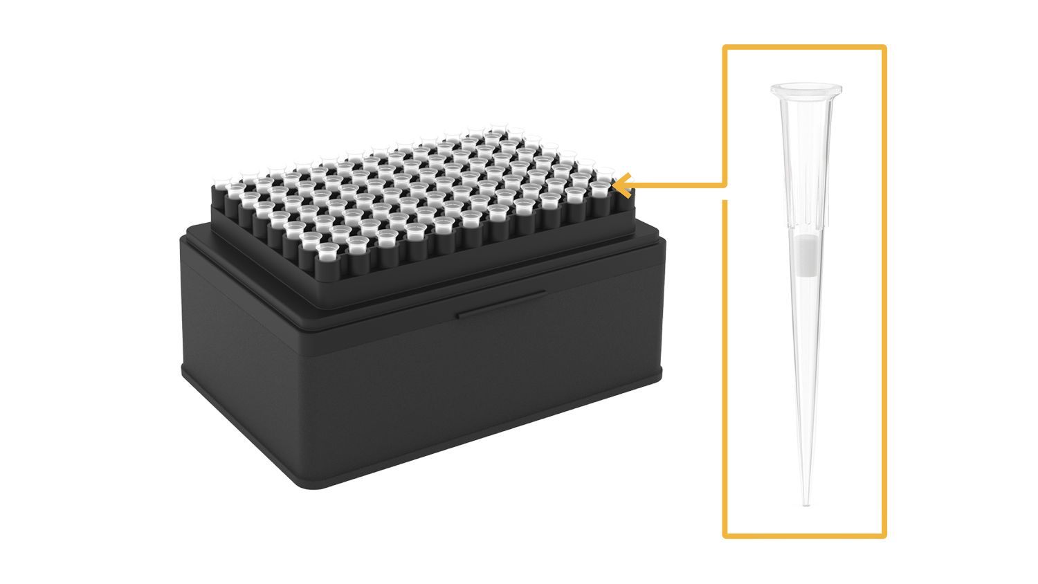 Opentrons 20ul Filter Tips Racks - 4800 Tips