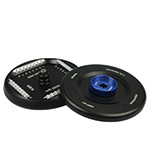 Aluminum alloy rotor kit with lid, fixing clips an