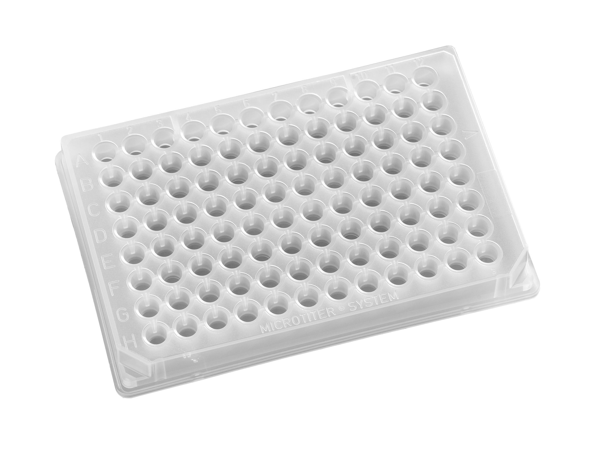 Mikrotiterplade 96 pos., 220ul V-bund, PP, 100stk