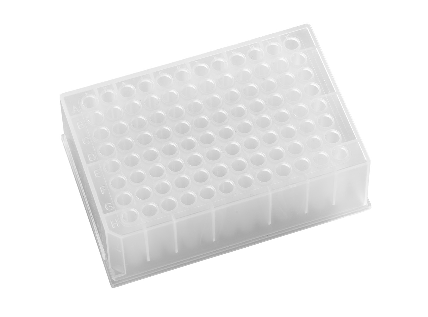 Mikrotiterplade 96 pos., 1 ml rund, 50 stk