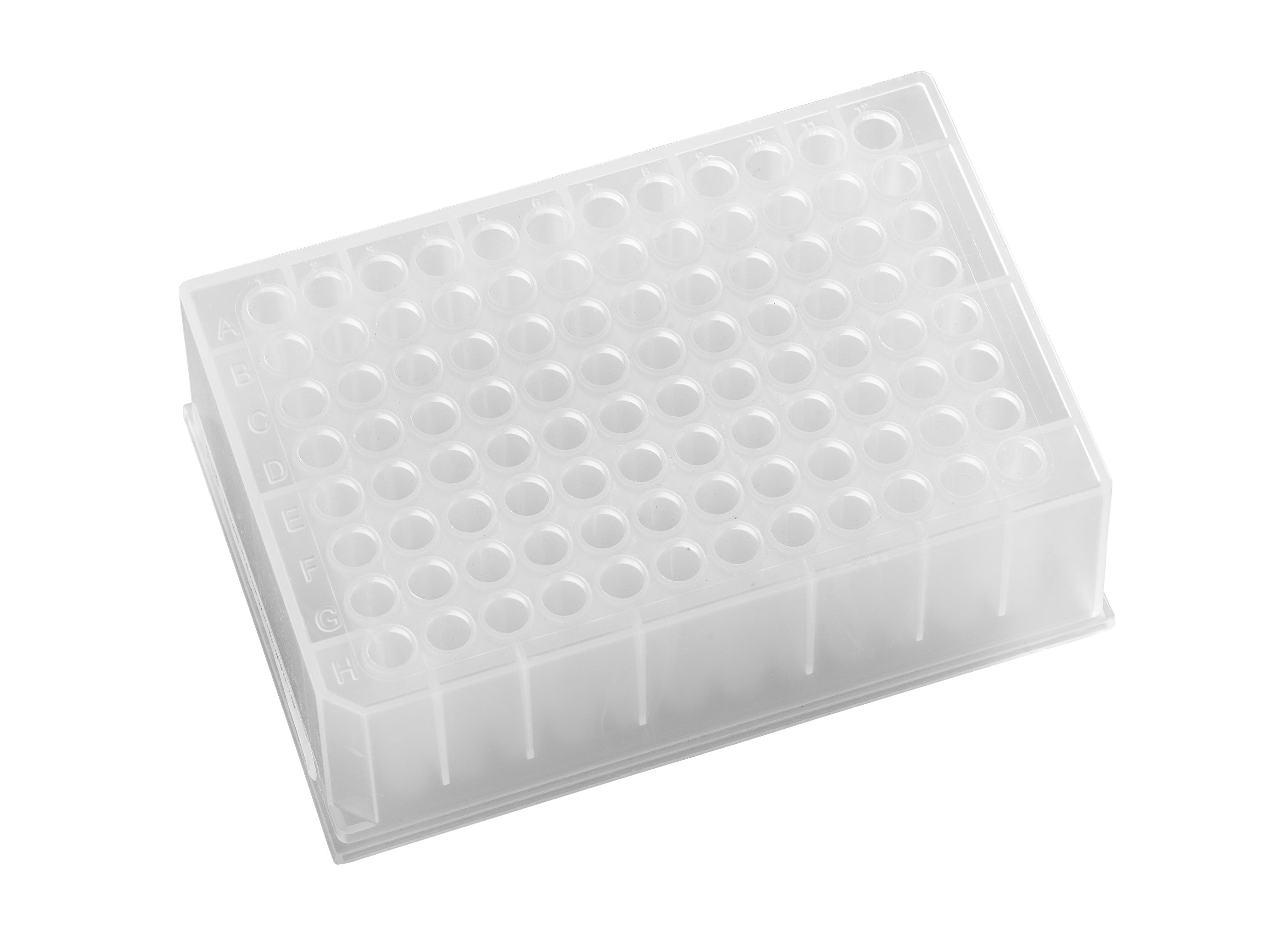 96 Deep well, 1ml/well, PP, round well, 50 pcs