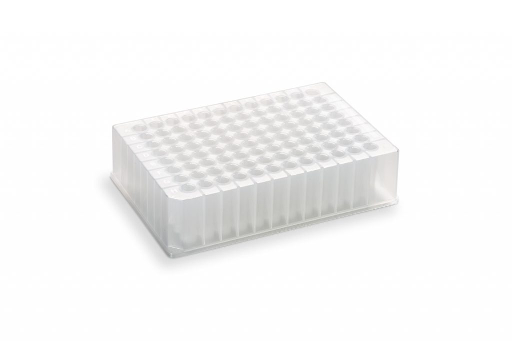 Filterpl., 96 pos., PP, 800uL SD UHMWPE, 25um, 25s