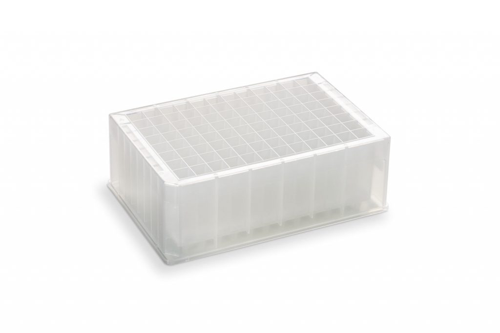 Filterpl., 96 pos., PP, 2ml LDGF, 0,7um, 25stk