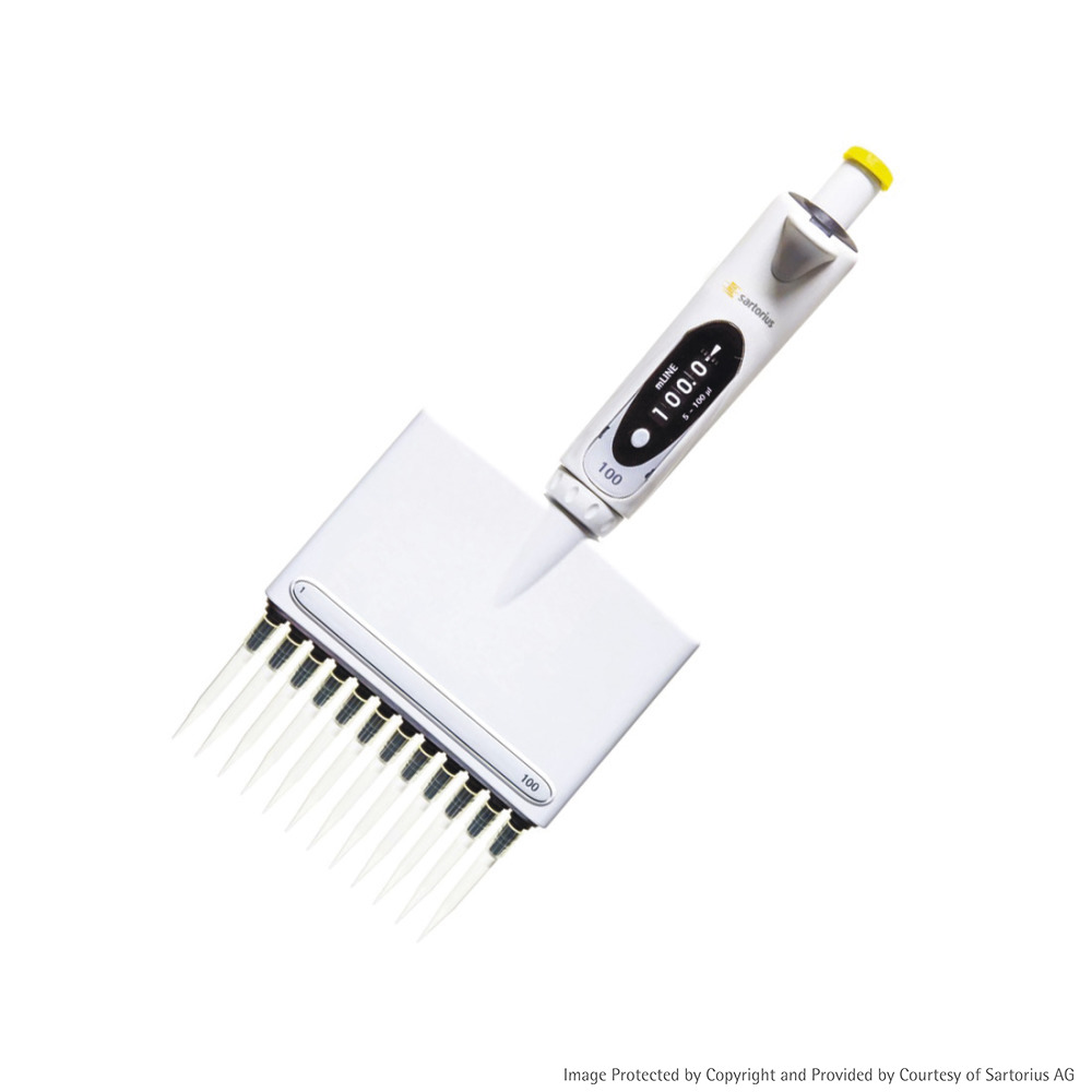 Pipette mLine, mek., 12-kanal, 5-100ul