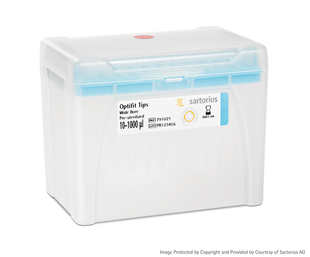 Pipettespids 10-1000 ul, steril, 10x96stk