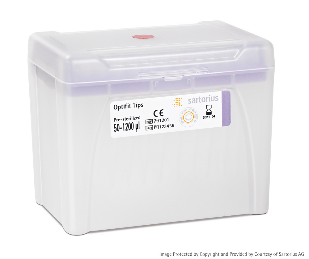 Pipettespids 50-1200 ul, steril, 10x96stk