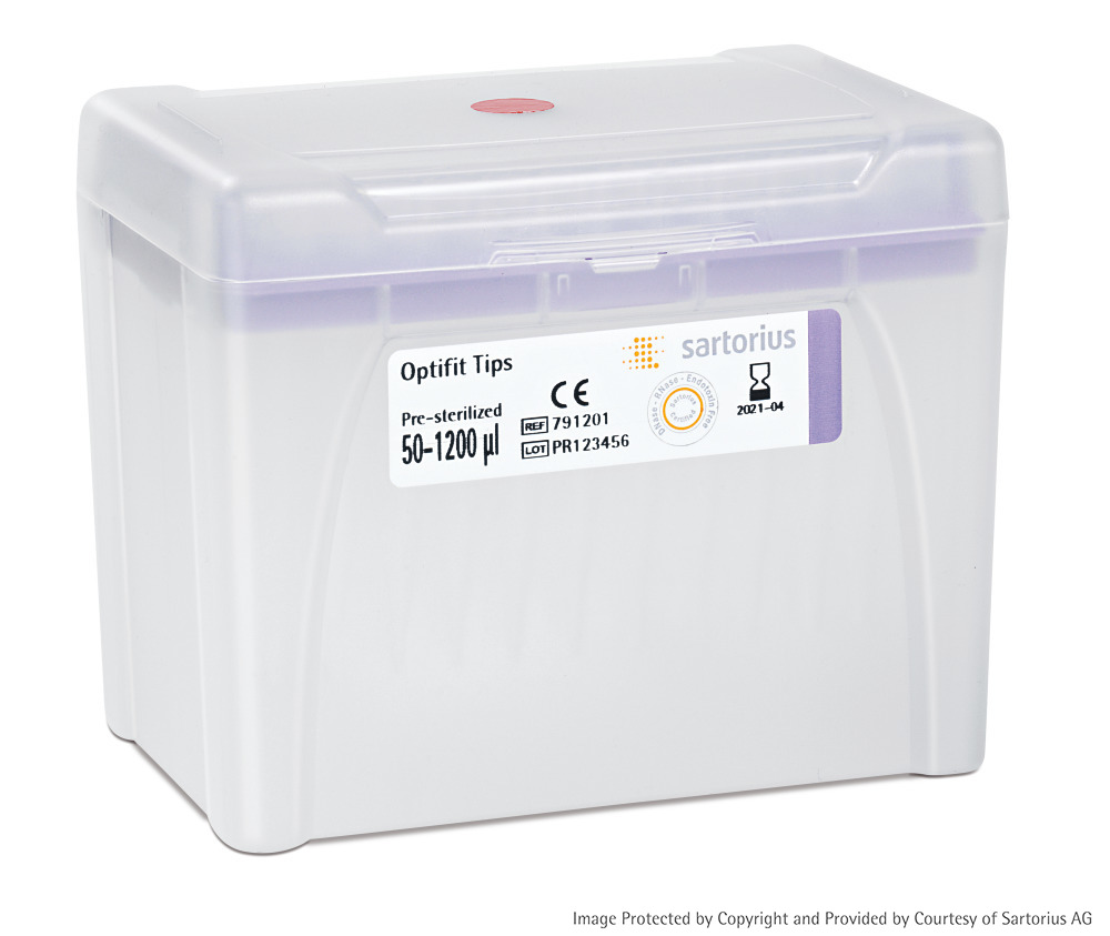 Pipettespids 50-1200 ul, lang, steril, 10x96stk