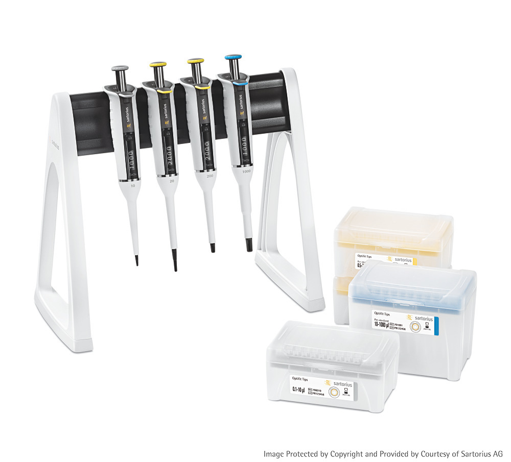 Tacta 4-pack 20 - 10, 20, 200, 1000ul, + stativ