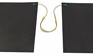 Antistatic floor mat, (BxHxD), 610x1220x3mm af eth